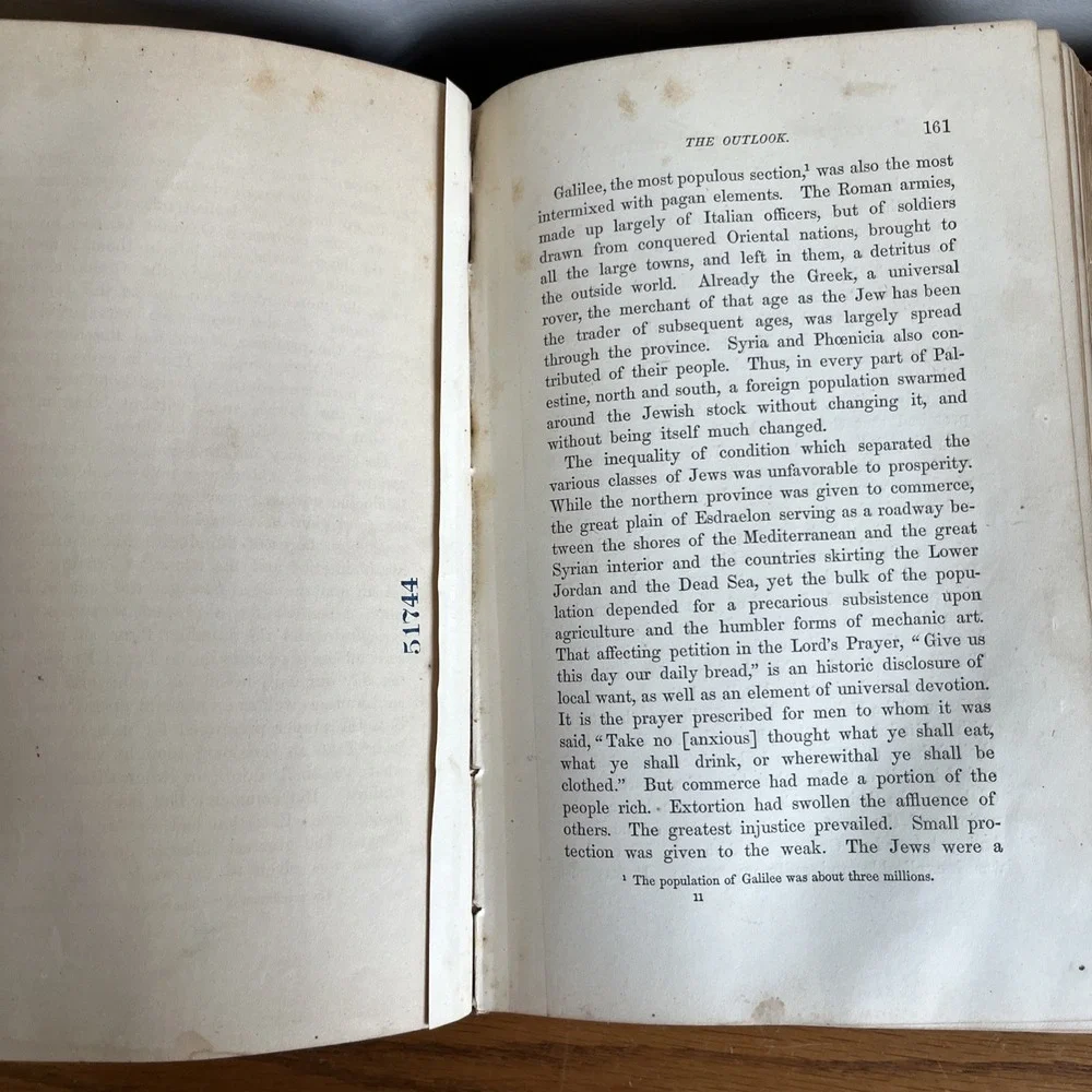The Life Of Jesus The Christ by Henry Ward Beecher 1871 Christianity Victorian